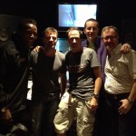Howard McCrary and the horn section